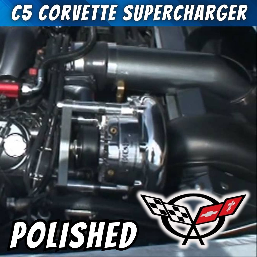 ECS C5 Supercharger NOVI 1500 TUNER Kit LS1/6 POLISHED