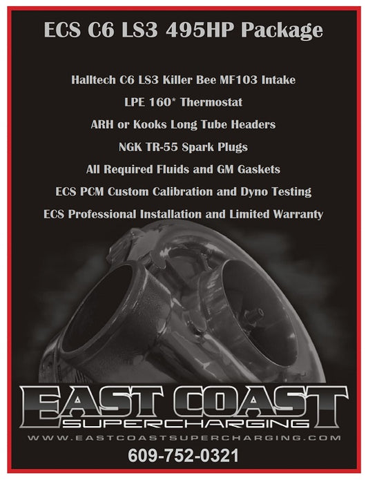 ECS C6 LS3 495HP Package CALL FOR PRICE