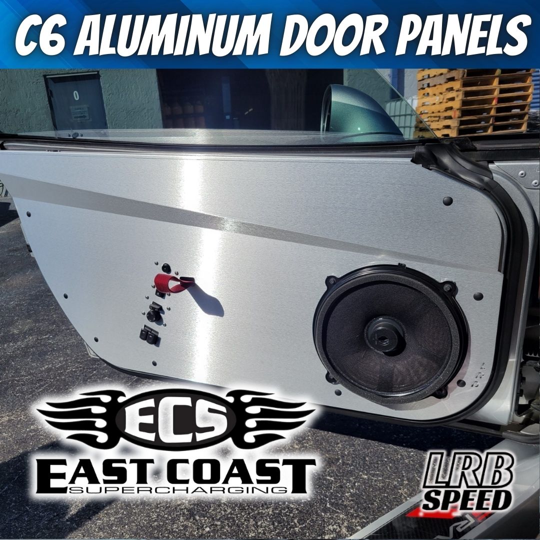Aluminum Corvette C6 Door Panels