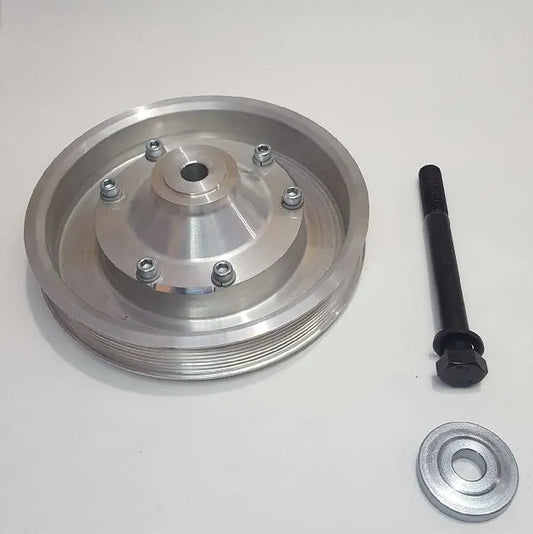 ECS C7 kit balancer pulley 8-Rib for GM wet sump balancer '16+