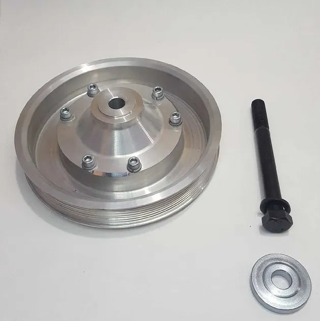 ECS C7 kit balancer pulley 8-Rib for GM Z51 dry sump balancer '16+