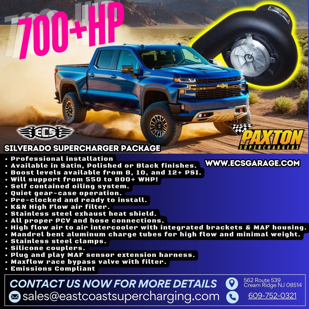Silverado ECS Centrifugal Supercharger Package