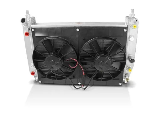 Dewitts Radiator and Fan Combo Shortened C6 Base Non Z51 Manual DEW-4139125M