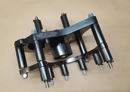 ECS C5 NOVI 1500/2200 Black Bracket and Tensioner Pkg 10 Rib - Standard Diameter