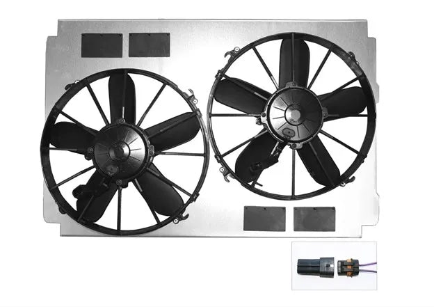 Dewitts Spal Fan Upgrade Kit - C5 DEW-SP015