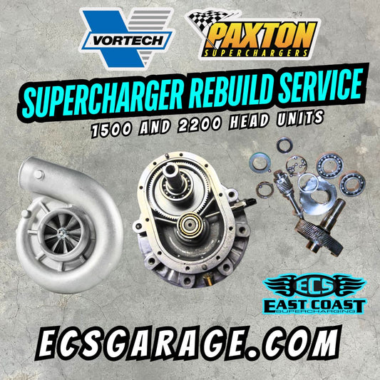 Paxton Vortech Supercharger Rebuild Service