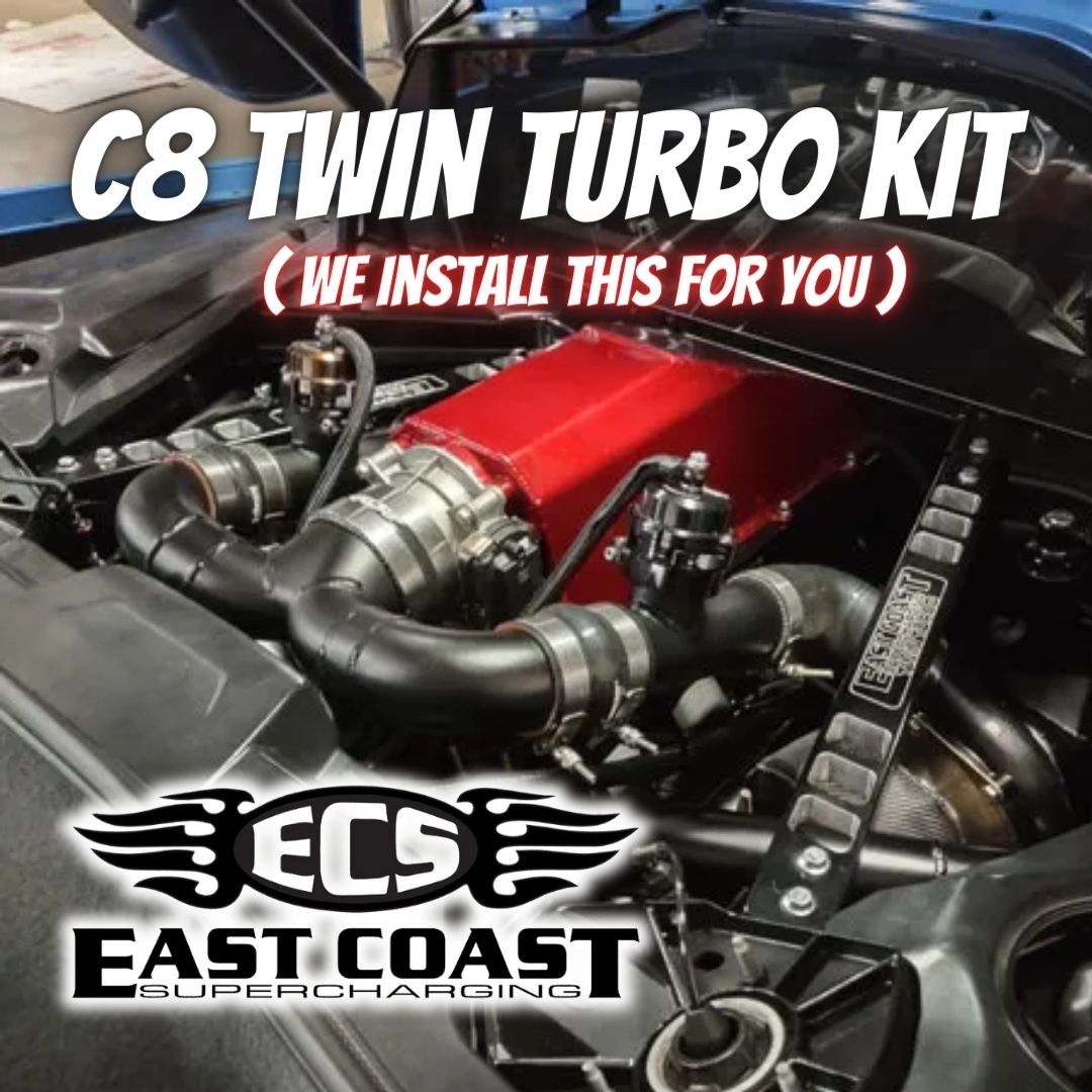 C8 Corvette 650hp twin turbo package.