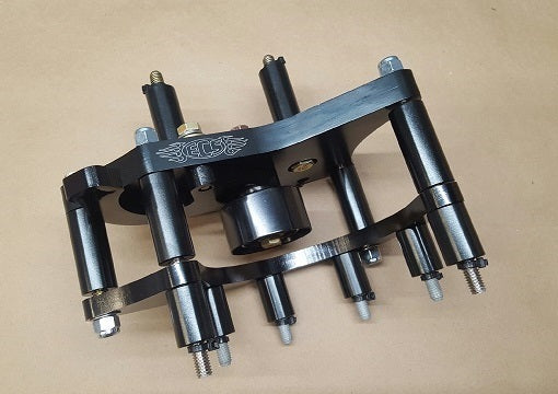 ECS C5 NOVI 1500/2200 Black Bracket and Tensioner Pkg 10 Rib