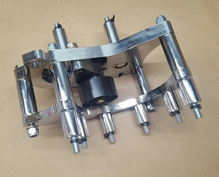 ECS C5 NOVI 1500/2200 Polished Bracket and Tensioner Pkg 10 Rib