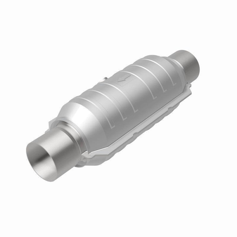 MagnaFlow Conv Univ 2.25in Inlet/Outlet Center/Center Round 11in Body ...