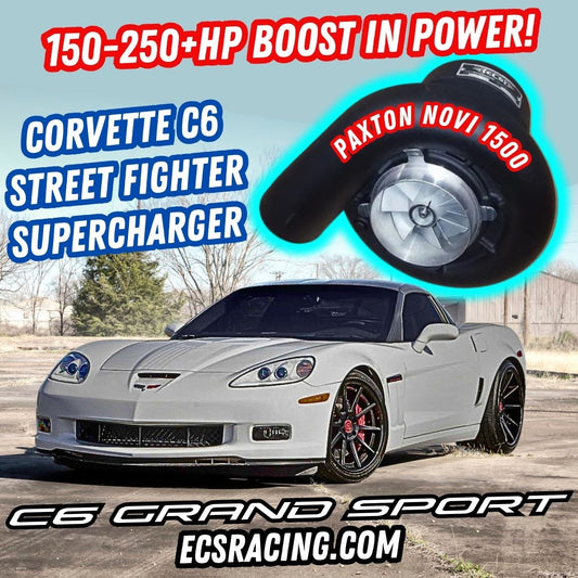 2010-2013 Corvette C6 Grand Sport Street Fighter Supercharger 1500 System