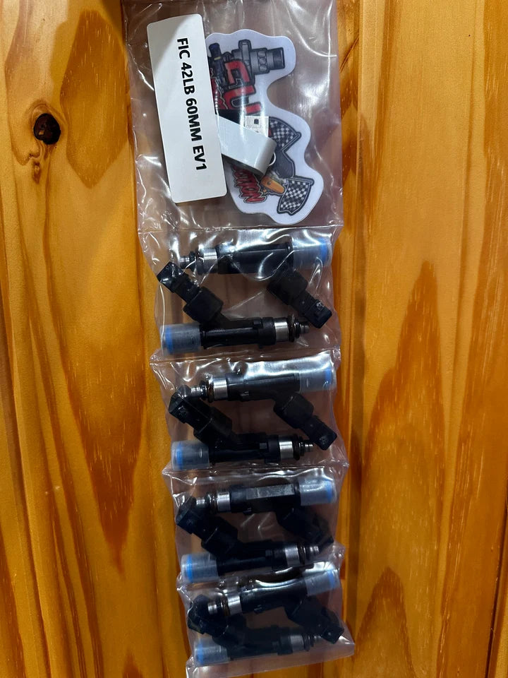 42LB 60MM EV1 or LS1 NEW OVERSTOCK Fuel Injectors Set of 8