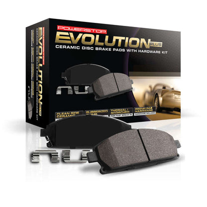 Power Stop 16-19 Cadillac ATS Front Z17 Evolution Ceramic Brake Pads w/Hardware