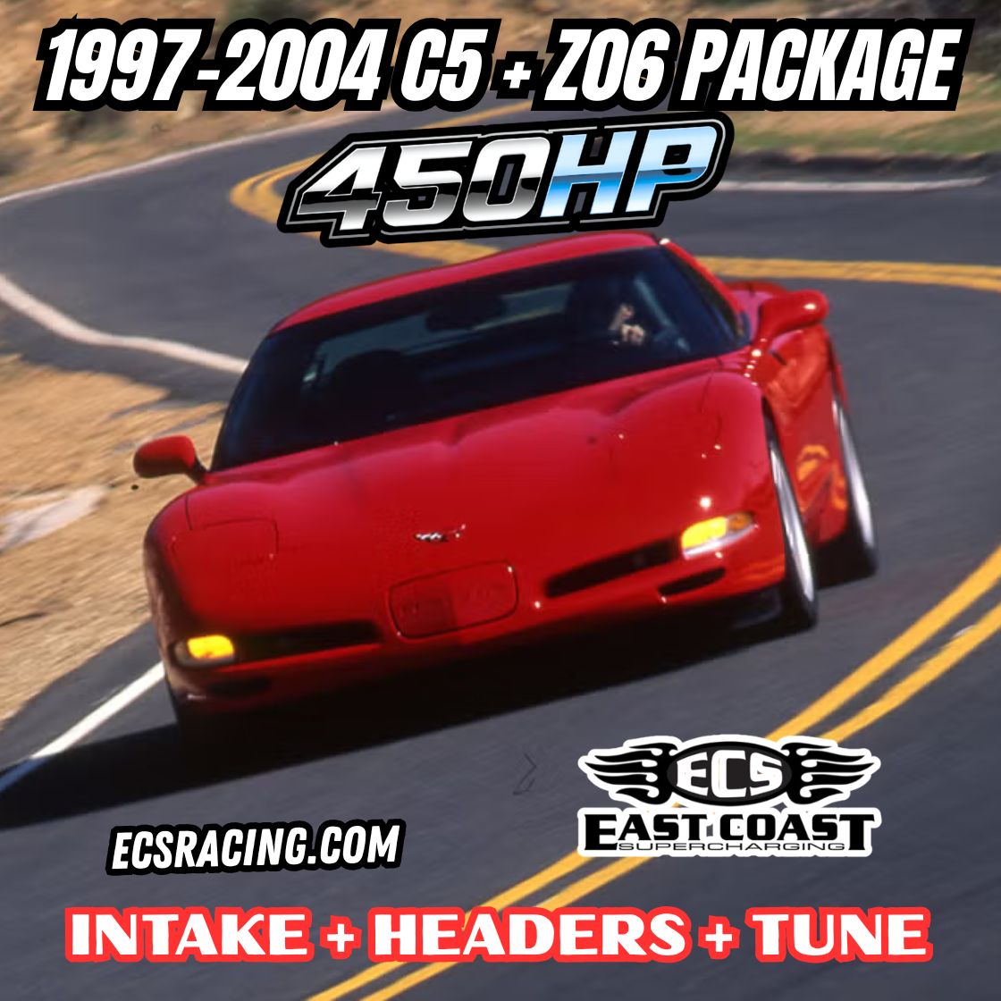 C5 and Z06 Stage 1 450HP package 97-04 Corvette
