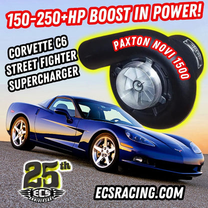 2005-2013 Corvette C6 Street Fighter Supercharger 1500 System
