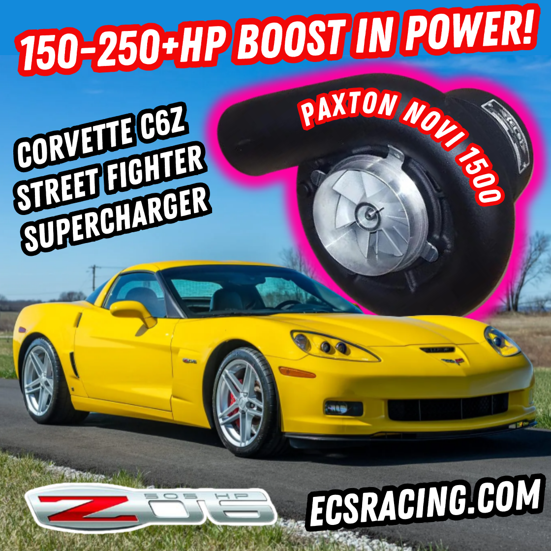 2006-2013 Corvette C6 Z06 Street Fighter Supercharger 1500 System