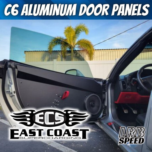 Aluminum Corvette C6 Door Panels