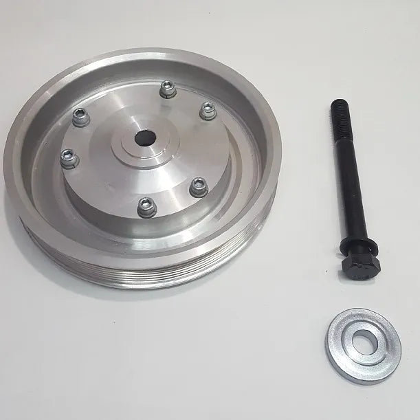 ECS C7 kit balancer pulley 8-Rib for GM Z51 dry sump balancer &#39;14-&#39;15