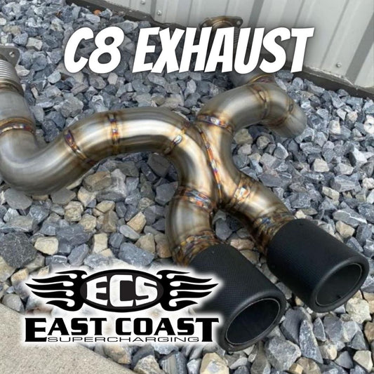 Custom C8 Exhaust system