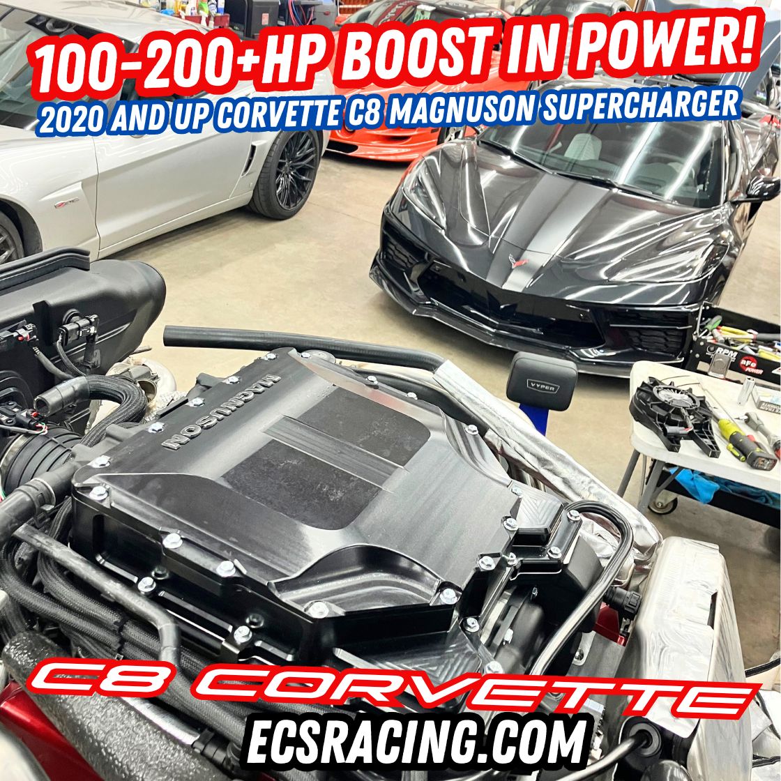 ECS - 700 C8 Supercharger Package – ECS Garage