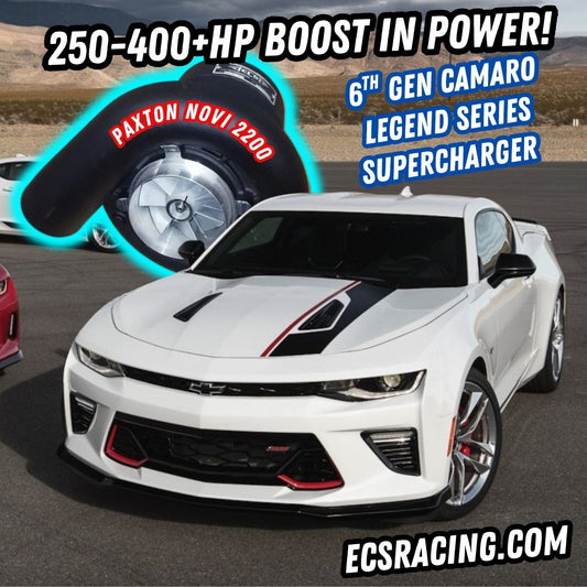 ECS Novi 2200 kit 2016+ Camaro SS/1LE Legend Series Supercharger System