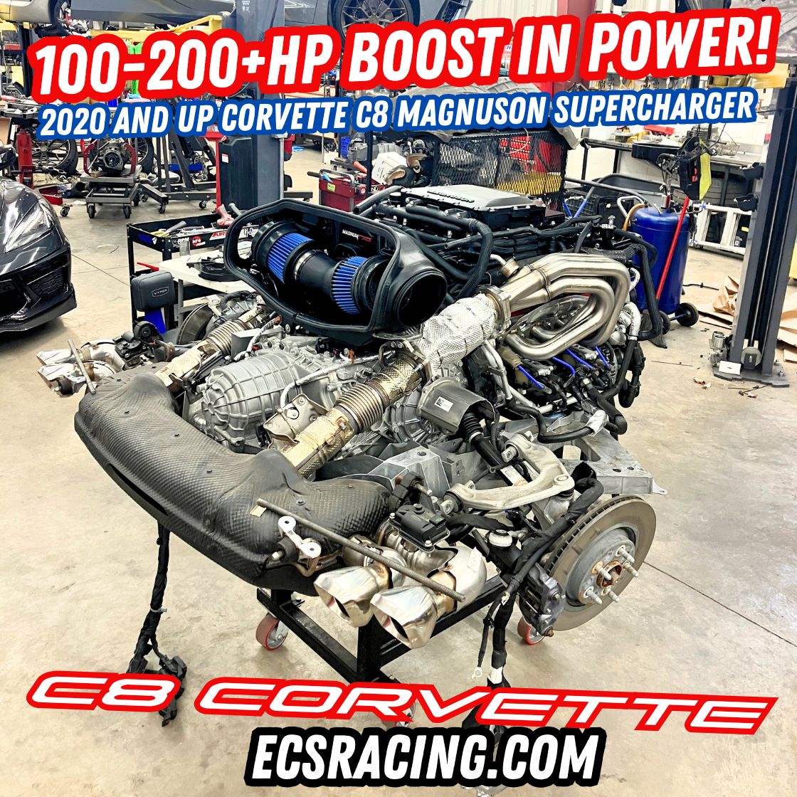 ECS - 700 C8 Supercharger Package – ECS Garage
