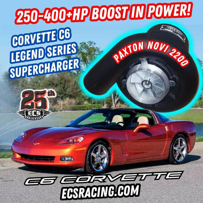 2005-2013 Corvette C6 Legend Series 2200 Supercharger System With Direct Drive