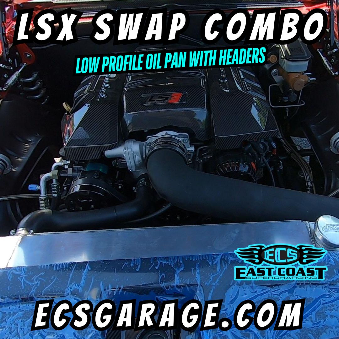 LSX Swap Oil Pan With Headers