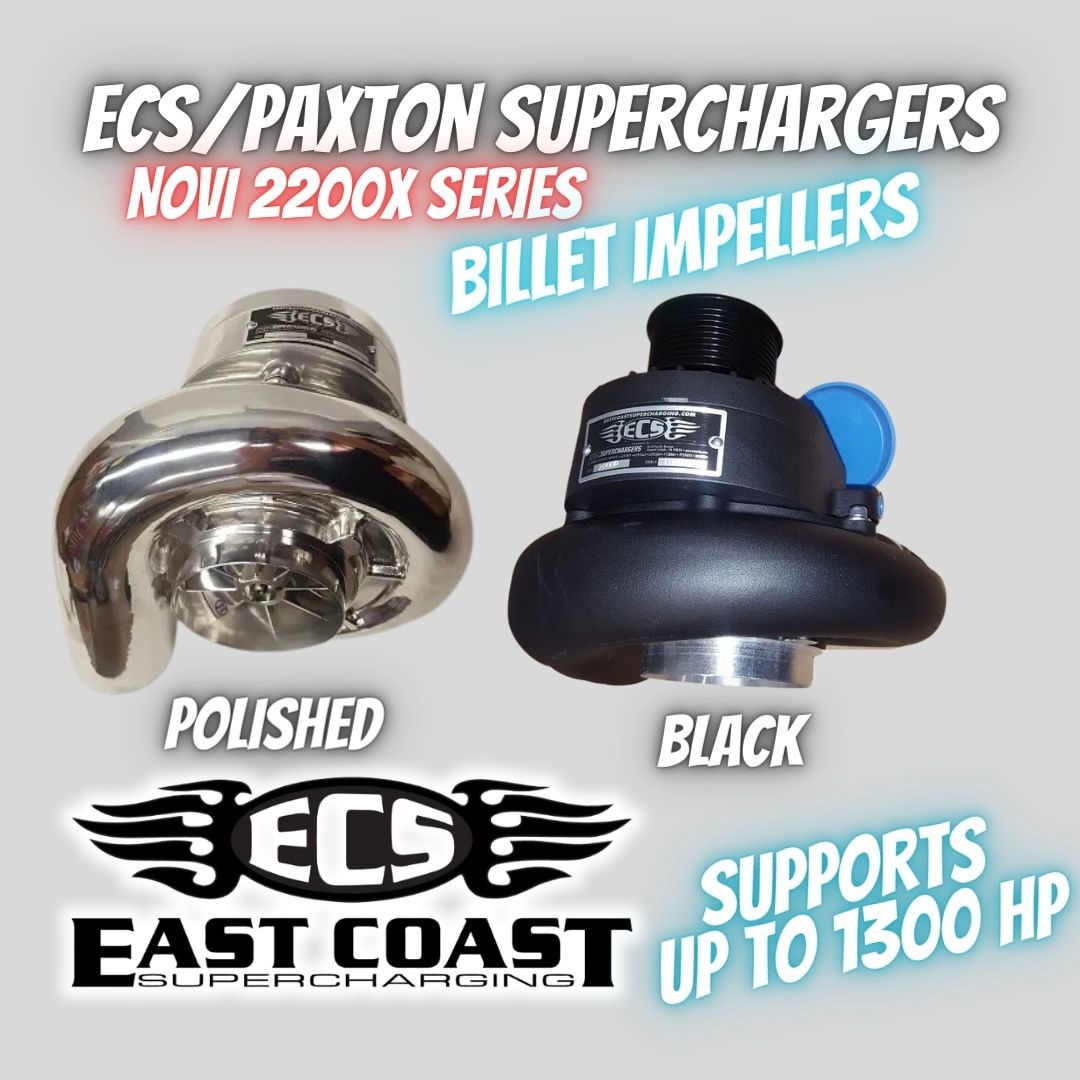 ECS/Paxton NOVI 2200X Supercharger Head Units