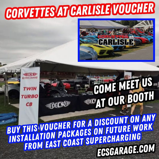Deposit Voucher For Corvettes At Carlisle Supercharger / Turbocharger Packages
