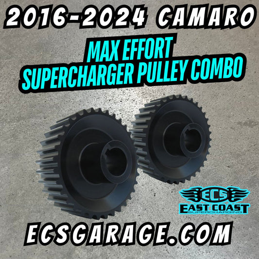 Max Effort Paxton 1500 Vortech V2-V3 Supercharger Pulley Combo
