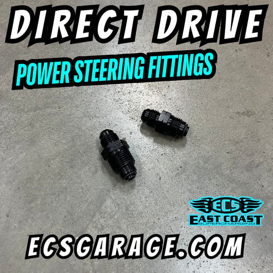 ECS Direct Drive Power Steering Fittings