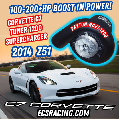 2014 C7 Z51 Dry Sump Novi Tuner 1200 Supercharger Kit