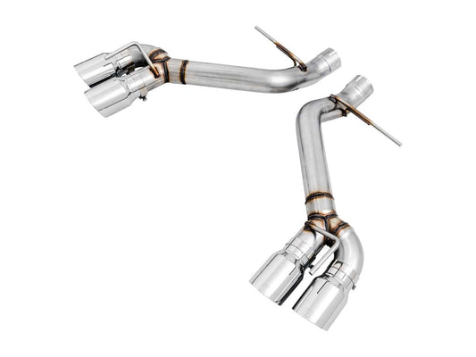 2016 - 2024 Camaro AWE Track Exhaust Quad Tip Chrome
