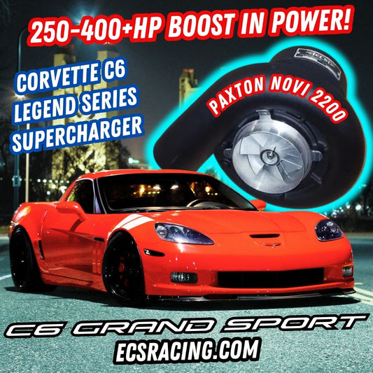 2010-2013 Corvette C6 Grand Sport Legend Series 2200 Supercharger System With Direct Drive