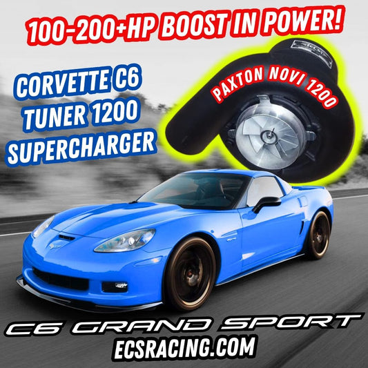 2005-2013 Corvette C6 Grand Sport Tuner 1200 Supercharger System