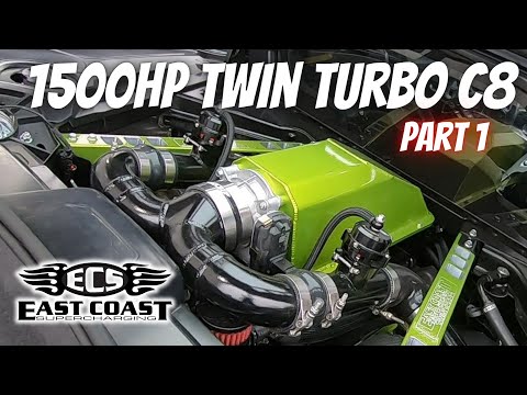 C8 Corvette 650hp twin turbo package. – ECS Garage