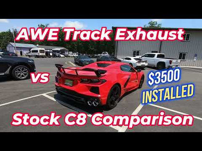 C8 AWE Track Edition Exhaust (Installed Package)