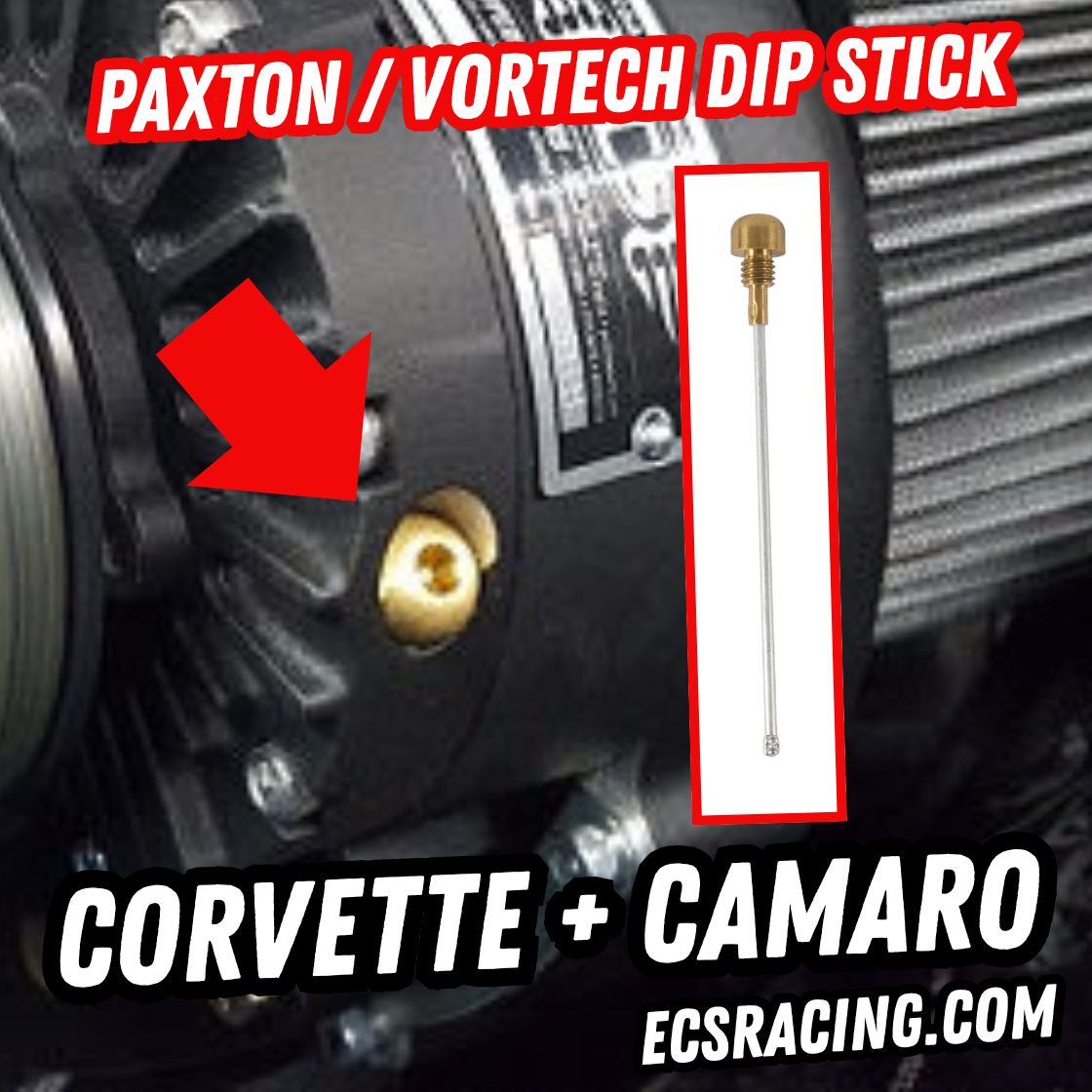 Paxton / Vortech Supercharger Dipstick